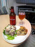 ビールとアテ